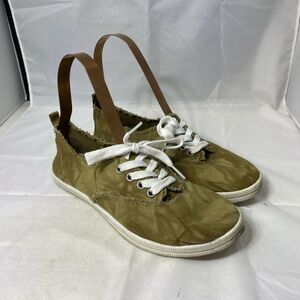 Rocket Dog Womens Millie green tie dye Slip-On Sneaker 7.5